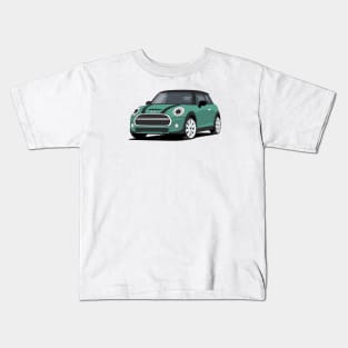 Car sport  mini retro army Kids T-Shirt